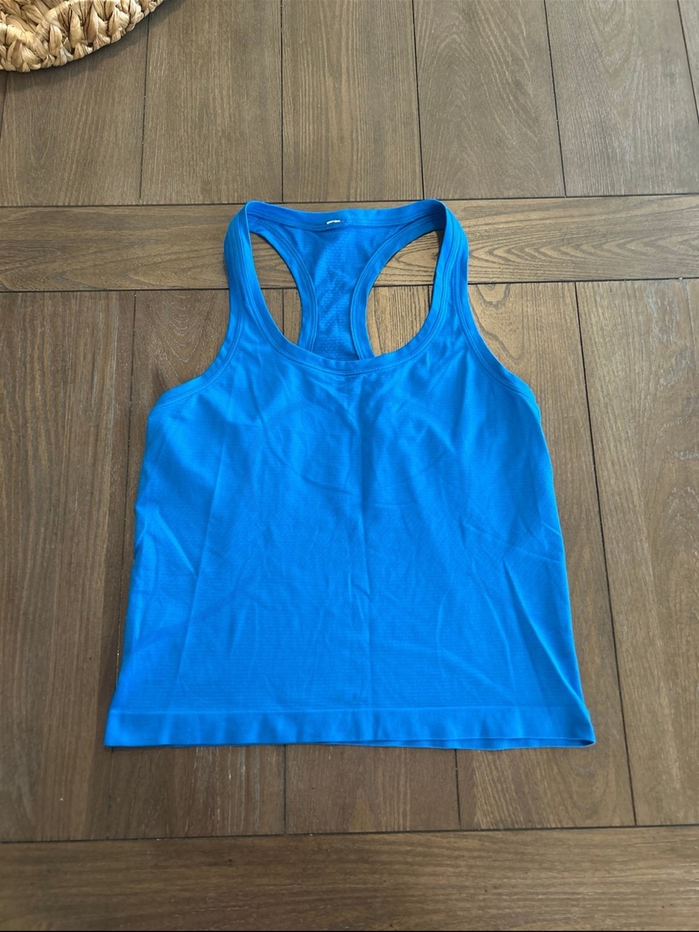 lululemon athletica Bright Blue Racerback swiftly Tank
